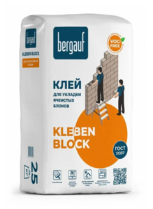 Клей Bergauf Kleben Block Зима, 25 кг