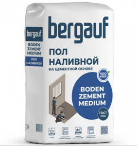 Ровнитель пола Bergauf Boden Medium Plus, 20кг