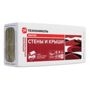 ТЕХНОНИКОЛЬ Стены и Крыши 1000*610*50 мм (8 плит, 0,244 куб.м) плита минераловатная 