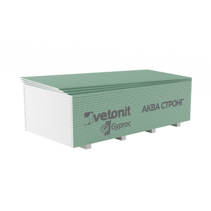 ГКЛ GYPROC Аква Стронг 15х1200х2500 мм