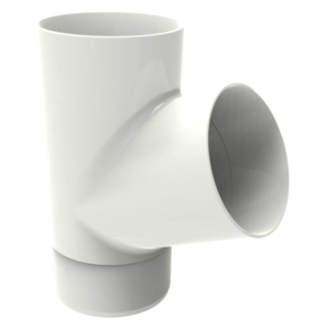 Тройник белый ТН ПВХ МАКСИ Технониколь