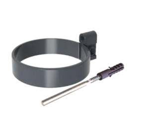 Хомут трубы L=140, графитово-серый, шт ТН ПВХ МАКСИ Технониколь