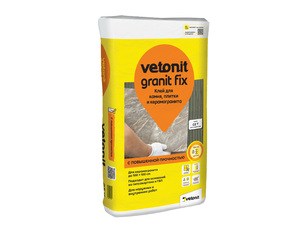 VETONIT клей Granit Fix цементный с керамогранитом, 5 кг