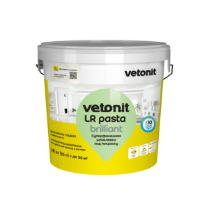 VETONIT шпаклевка LR Pasta Brilliant, 18 кг 
