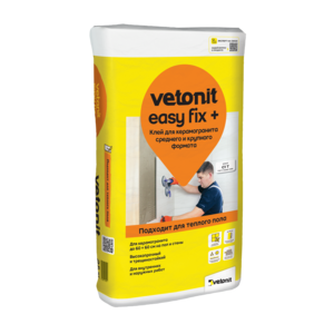 Vetonit Easy Fix+ Клей для керамогранита среднего и крупного формата (25кг)