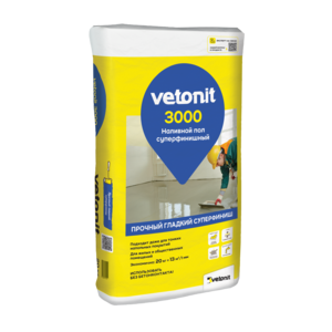 VETONIT 3000 Суперфинишный наливной пол, 20кг