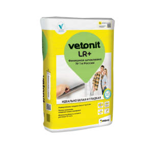 VETONIT LR+ Шпаклевка финишная полимерная белая, 20кг 