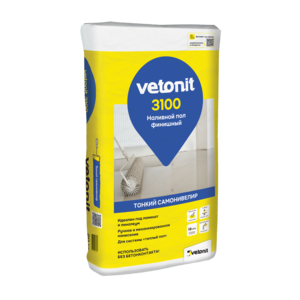 VETONIT 3100 Наливной пол финишный, 20 кг