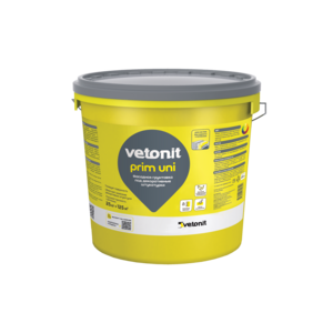 VETONIT prim Uni  Грунтовка под декоративные тонкослойные штукатурки (25 кг)