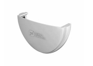 Заглушка желоба (D125/82), белый Технониколь