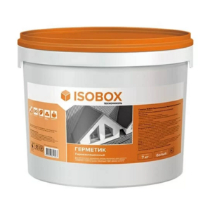 Герметик ISOBOX  Пароизоляционный Акриловый (внутренний Б), 7кг