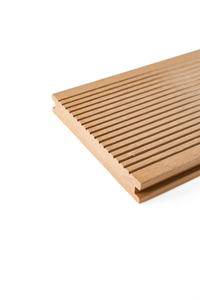 Террасная доска МПК "Верста" 150х24  полнотелая Вельвет цвет Орех