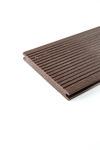 Террасная доска МПК "Верста" 150х24  полнотелая Вельвет  цвет Шоколад