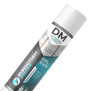 Паро-гидроизоляция повышенной прочности с антиконденсатной поверхностью Изоспан DM