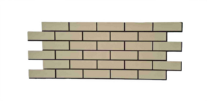 Термопанель «Под Клинкер» 1480*580*50мм цвет Солома на тёмной расшивке