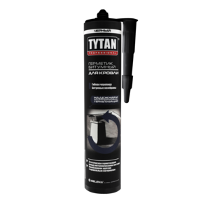 TYTAN Professional герметик битумный для кровли чёрный 310 мл 