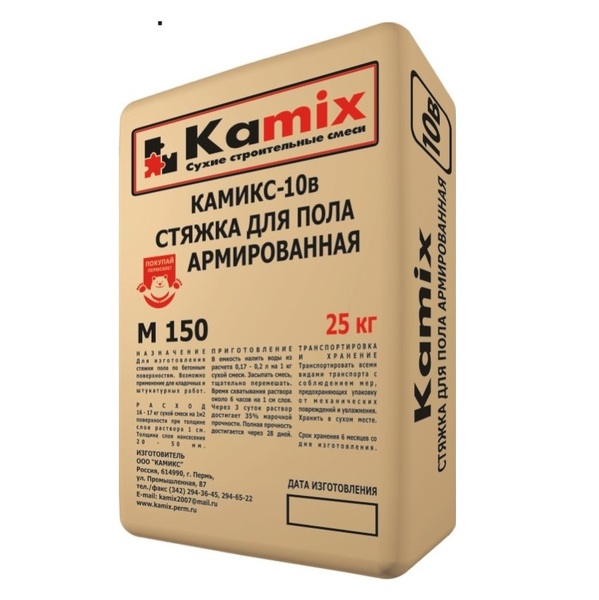 Стяжка Камикс-10 В (25 кг)