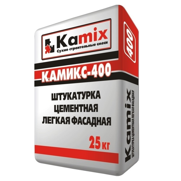 Штукатурка КАМИКС-400 фасадная (25кг)