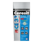 Затирка Ceresit СЕ 33 №04 Серебристо-серая (2кг)