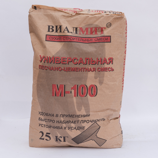 ПЦС М-100 "ВИАЛМИТ", 25 кг ПЛИТОМИКС 