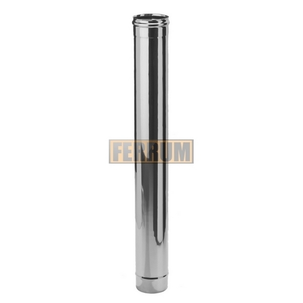 Дымоход 1,0м (430/0,8 мм)  Ф180 Ferrum
