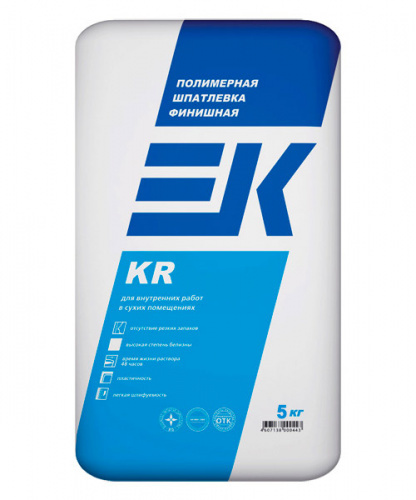 Шпаклевка полимерная финишная ЕК KR 5 кг