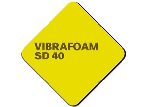 Эластомер Вибрафом (Vibrafoam) SD 40 желтый (2м х 0,5м x 25мм) 1м2, TECHNO SONUS