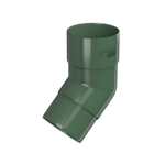 Колено трубы 108˚ VERAT (зеленый) 