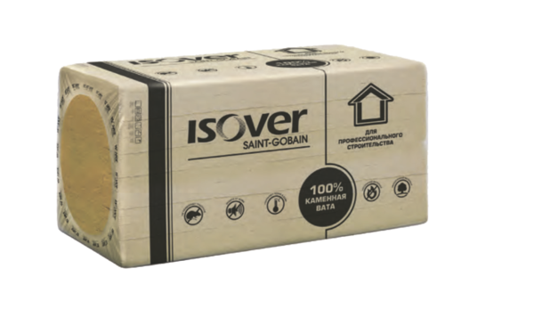 ISOVER Фасад- Оптима 100*600*1000  (2 плиты;0,18 куб.м)