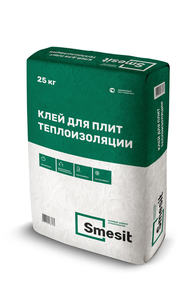Клей для плит теплоизоляции SMESIT (25 кг)