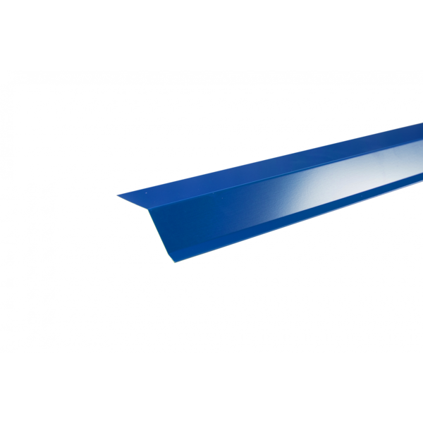 Планка карнизная полиэстер RAL 5005 синяя (75*50*5мм), ТЕХНОНИКОЛЬ 