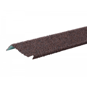 Планка примыкания  с гранулятом, коричневый (20*45*15*10мм), ТЕХНОНИКОЛЬ 